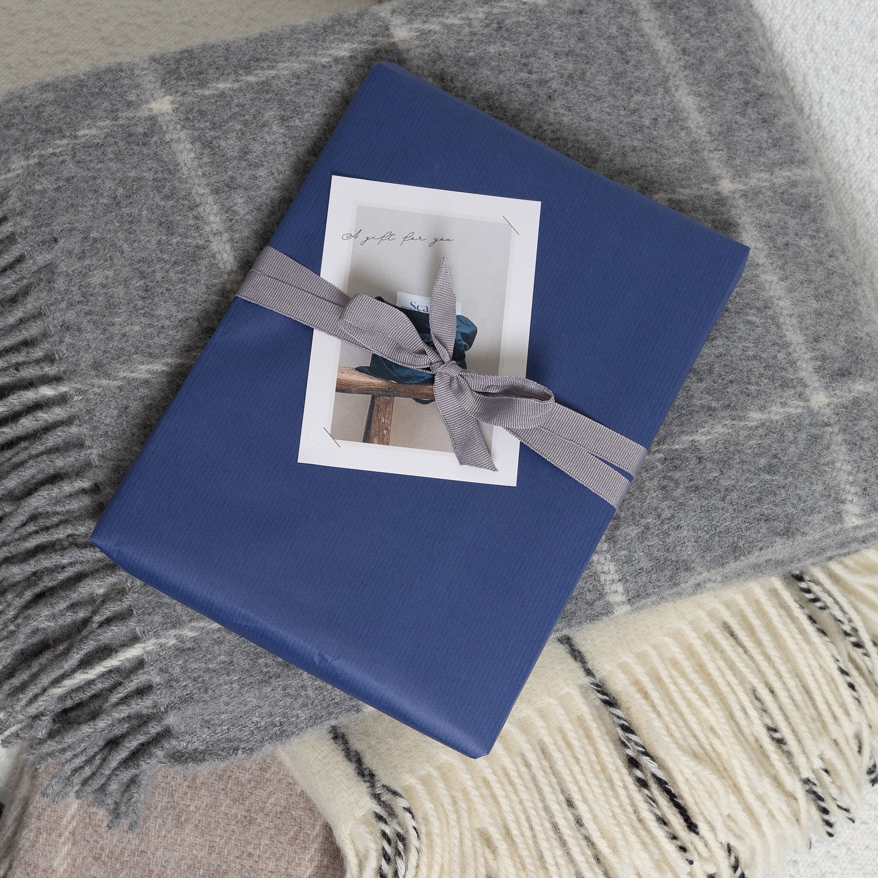 Simply Scandi 4 issue gift subscription + Klippan throw