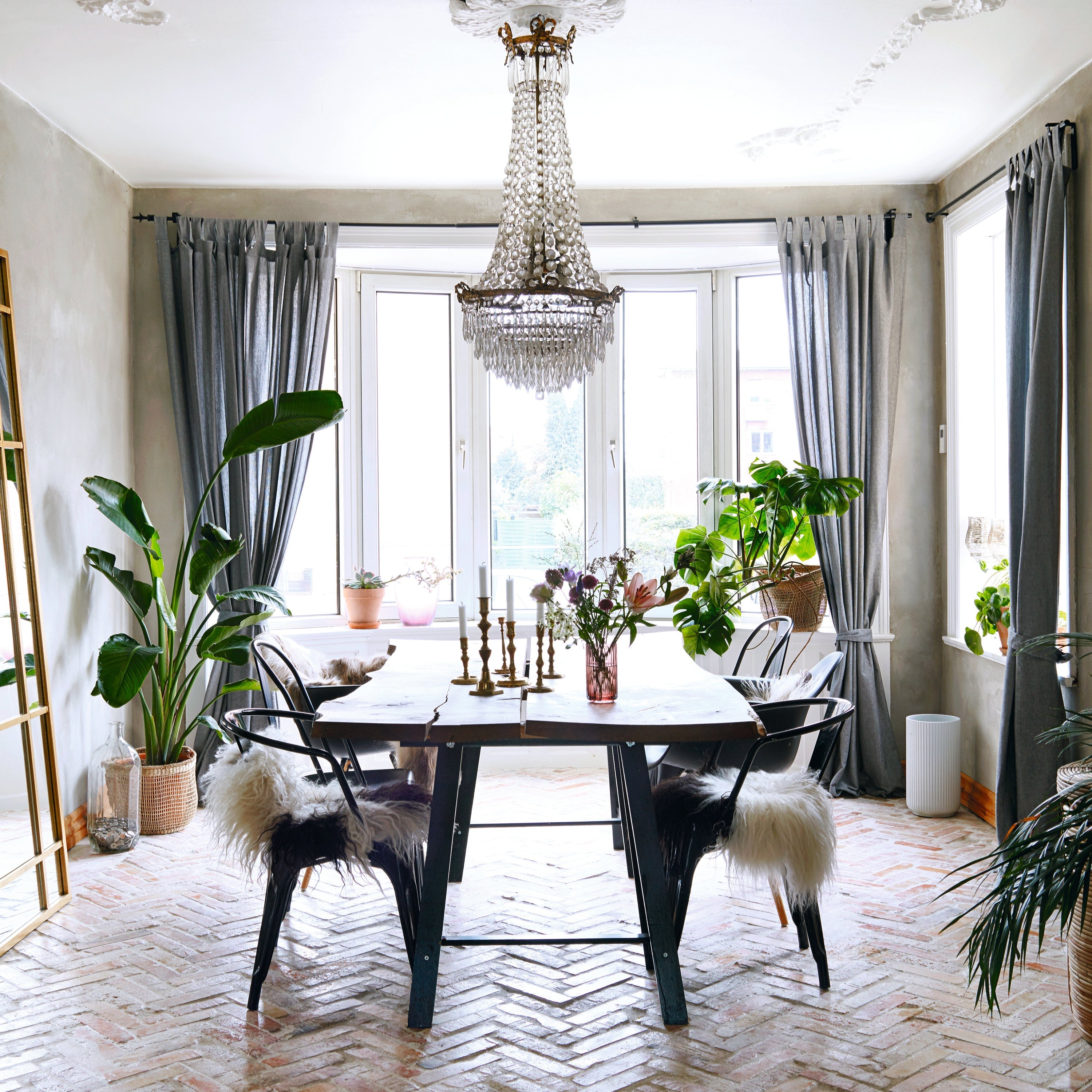 Fall for this Danish home's Scandi rustic look