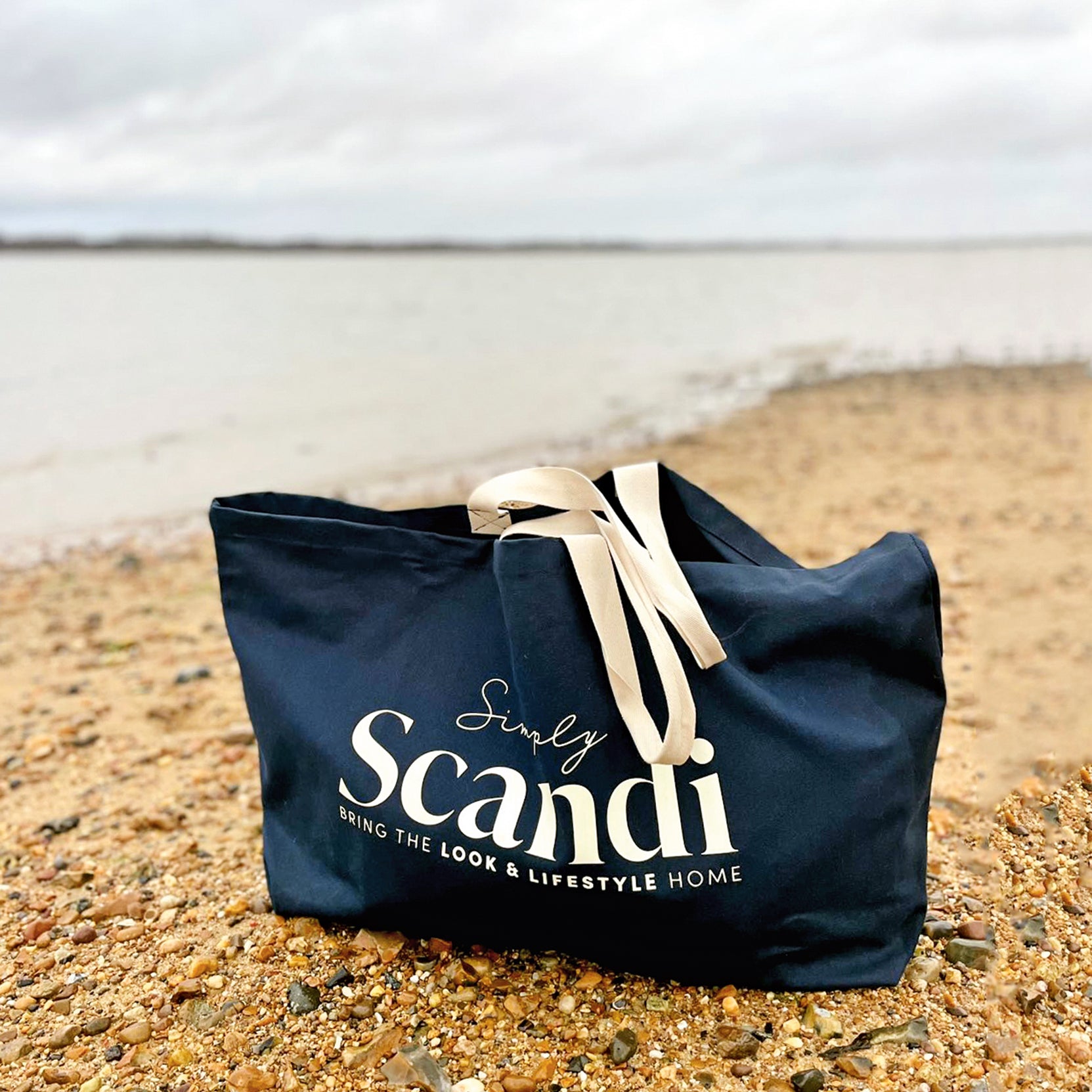 Oversized Simply Scandi classic tote